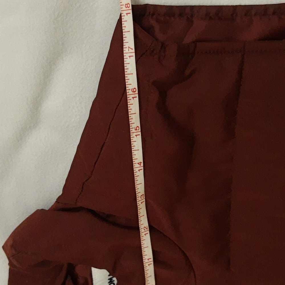 Sonoma Puffer Vest Quilted Lightweight Packable Jacket Maroon Red Large 12-14 - Picture 6 of 13